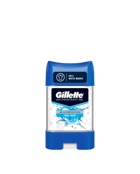 Антиперспірант-дезодорант чоловічий гелевий Gillette Cool Wave Anti-White Marks 70 мл - зображення 3
