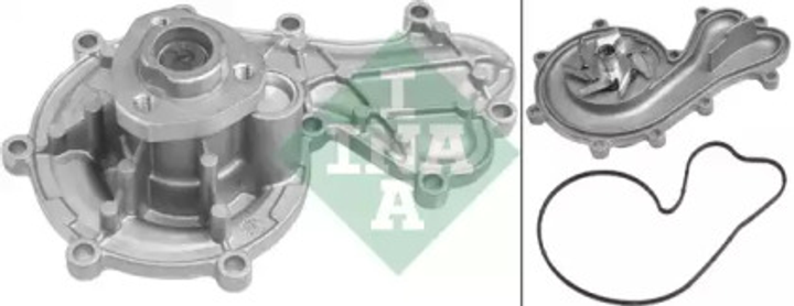 Насос охолоджувальної рідини, охолодження двигуна INA 538 0365 10 - зображення 2