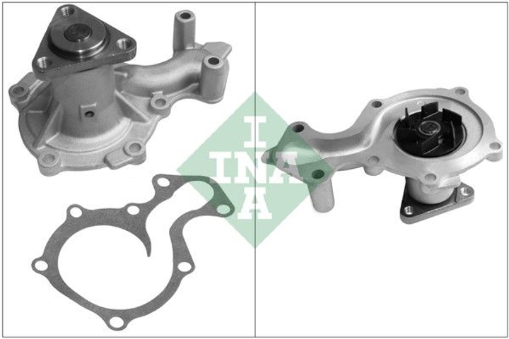 Насос охлаждающей жидкости, охлаждение двигателя INA 538 0266 10 - изображение 1