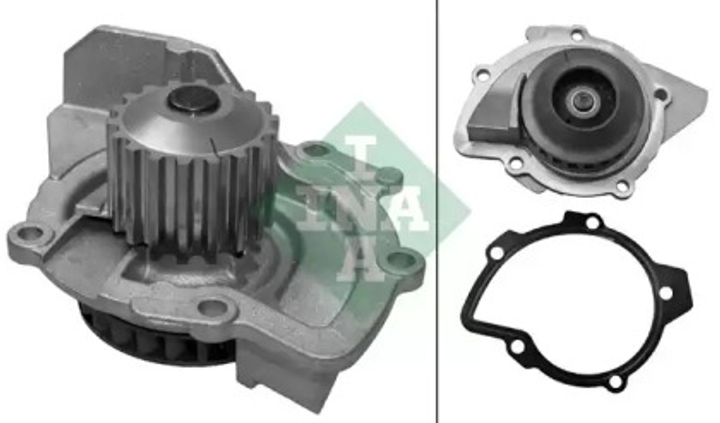 Насос охолоджувальної рідини, охолодження двигуна INA 538 0102 10 - зображення 2
