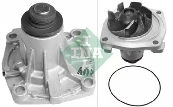 Насос охлаждающей жидкости, охлаждение двигателя INA 538 0268 10 - изображение 2