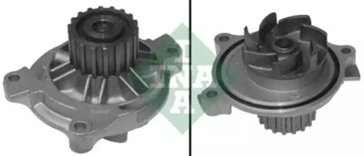 Насос охолоджувальної рідини, охолодження двигуна INA 538 0499 10 - зображення 2