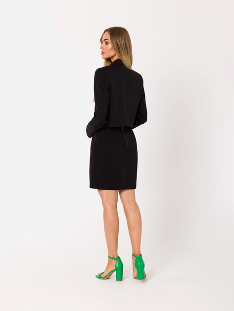 Marynarka damska Made Of Emotion M745 S Czarna (5903887699143) - obraz 5