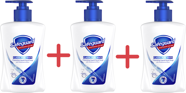 Антибактериальное жидкое мыло Safeguard Классическое ослепительное ...