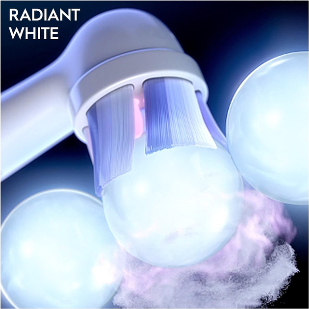 Końcówki do szczoteczki ORAL-B BRAUN iO Radiant Białe, 4 szt. (4210201420354) - obraz 3