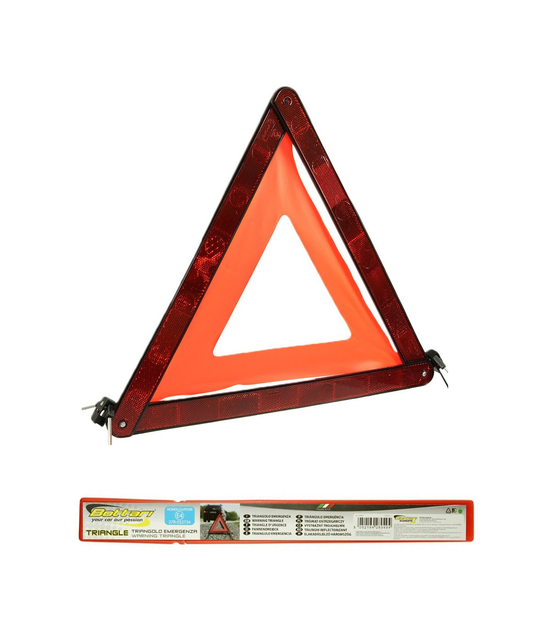 Знак аварійної зупинки Bottari трикутник світловідбиваючий складаний (8052194280494) - зображення 1
