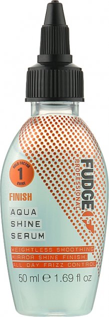 Płyn do włosów Fudge Professional Finish Aqua Shine Serum 50 ml (5060420337853) - obraz 1