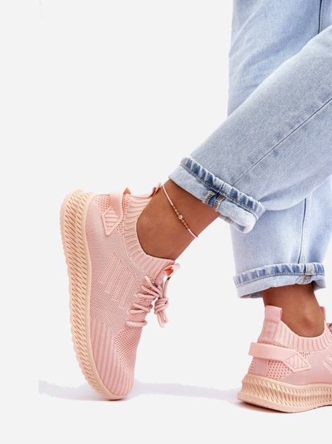 Sneakersy damskie Zauna 36 Różowe (5905677640465) - obraz 7