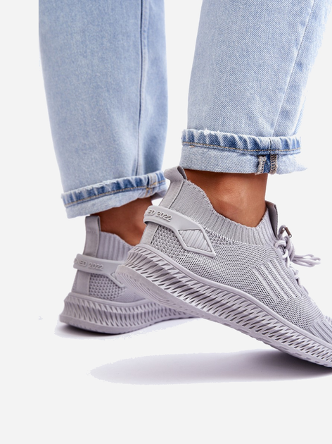 Sneakersy damskie Zauna 36 Szare (5905677638950) - obraz 8