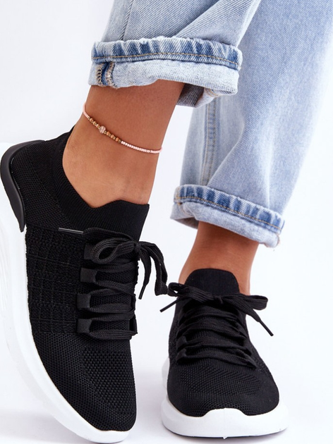 Sneakersy damskie Nikilla 37 Czarne (5905677458190) - obraz 3