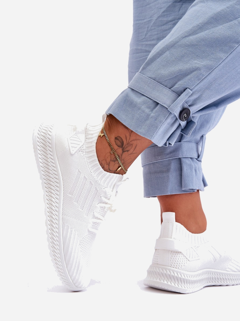 Sneakersy damskie Zauna 36 Białe (5905677638899) - obraz 3
