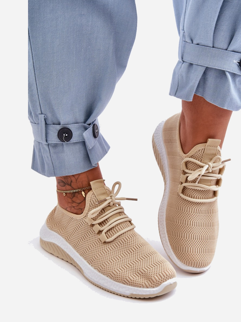 Buty sportowe damskie Gusto 39 Beżowe (5905677638806) - obraz 5
