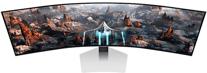 Монітор 49" Samsung Odyssey OLED G9 G93SC (LS49CG930SIXCI) Dual QHD Quantum Dot OLED / Curved 1800R / 240 Гц / 0,03 мс / 10-Bit / HDR True Black 400 / FreeSync Premium Pro / G-SYNC Compatible - зображення 6