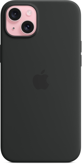 Etui Apple MagSafe Silicone Case do Apple iPhone 15 Plus Black (MT103) - obraz 2