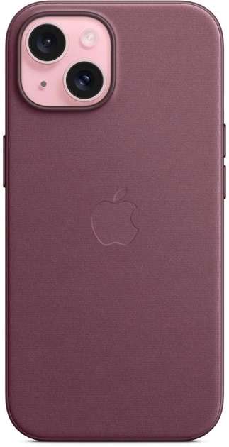 Панель Apple MagSafe FineWoven Case для Apple iPhone 15 Mulberry (MT3E3) - зображення 2