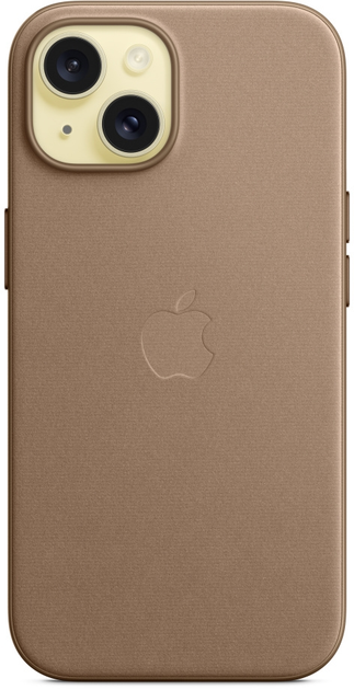 Etui Apple MagSafe FineWoven Case do Apple iPhone 15 Taupe (MT3C3) - obraz 3