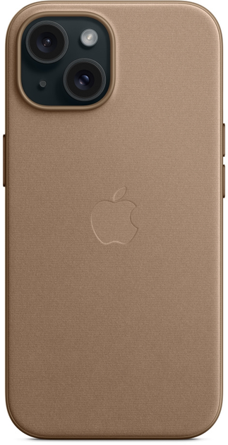 Etui Apple MagSafe FineWoven Case do Apple iPhone 15 Taupe (MT3C3) - obraz 5