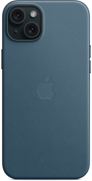 Etui Apple MagSafe FineWoven Case do Apple iPhone 15 Plus Pacific Blue (MT4D3) - obraz 5