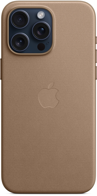 Панель Apple MagSafe FineWoven Case для Apple iPhone 15 Pro Max Taupe (MT4W3) - зображення 2