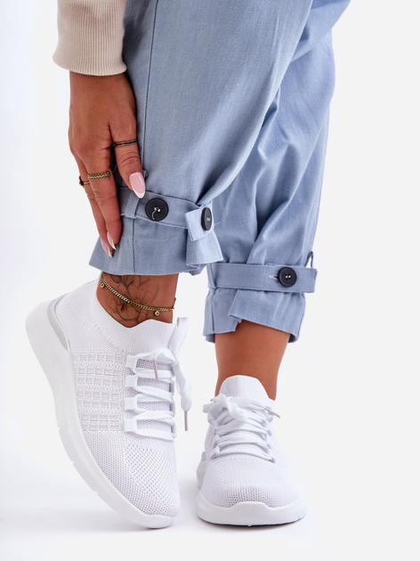 Sneakersy damskie Nikilla 36 Białe (5905677458053) - obraz 5