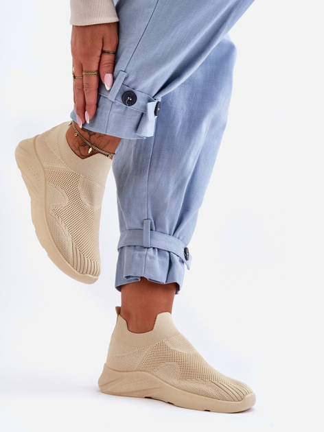 Жіночі сліпони Inna Marka Claris 40 Бежеві (5905677461084) - зображення 3