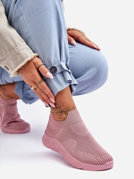 Buty wsuwane damskie Claris 38 Różowe (5905677461169) - obraz 5