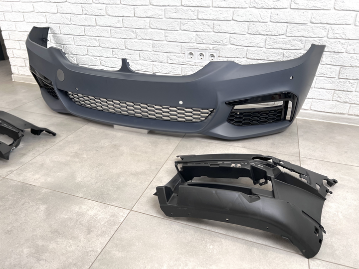 Передний бампер M Paket BMW 5 Series G30 G31 2017-2020 GBT для BMW 5 series G30 2017-2023 (8200) - изображение 9