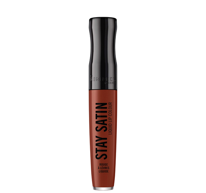 Błyszczyk do ust Rimmel London Stay Satin Brillo Liquid Lip Colour 740 Bodacious 5.5 ml (3614228266901) - obraz 1