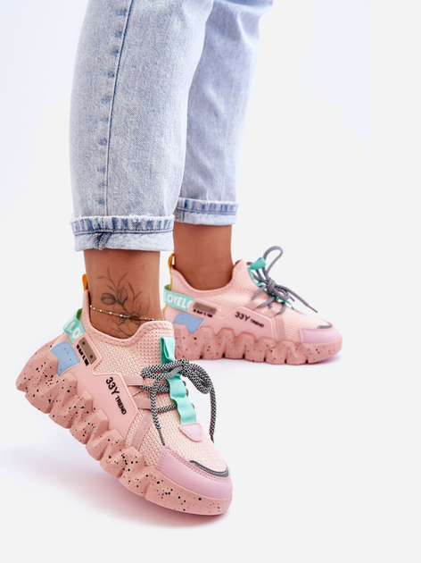 Sneakersy damskie Evolution 39 Jasnoróżowe (5905677436846) - obraz 5