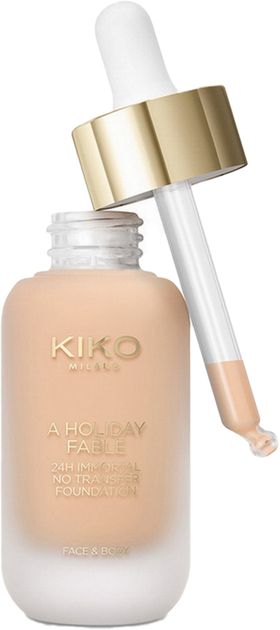 Podkład Kiko Milano A Holiday Fable 24h immortal no transfer foundation Beż 30 ml (8025272980395) - obraz 1