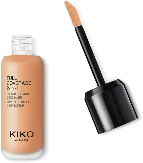 Podkład Kiko Milano Full Coverage 2-in-1 Foundation & Concealer Neutral 40 25 ml (8025272636520) - obraz 1