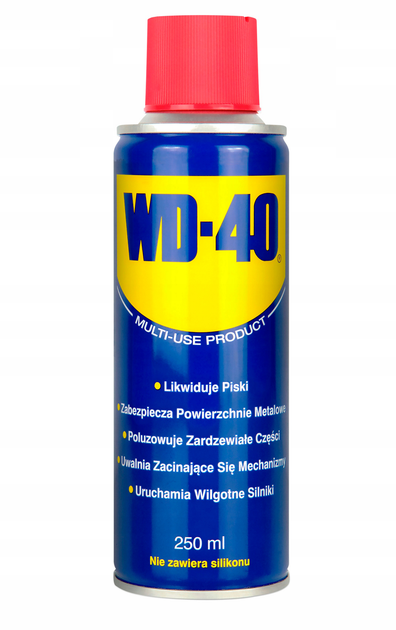 Aerozol (smar) Bottari WD-40 250 ml (5032227485204) - obraz 1