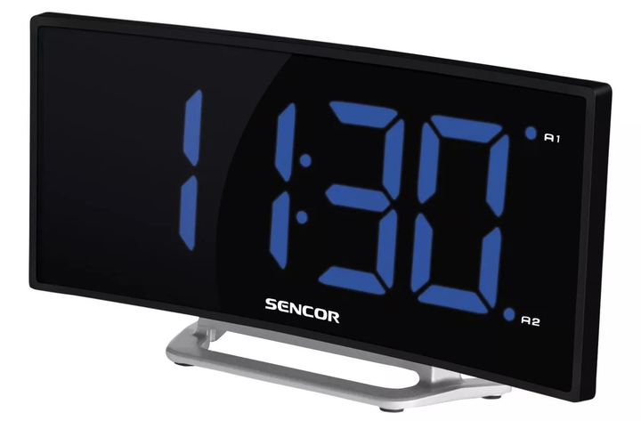 Zegar z budzikiem Sencor SDC 120 (8590669153688) - obraz 1