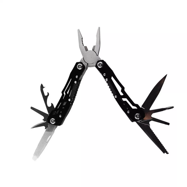 Мультитул Многофункциональный Multitool 9in1 в чехле black - изображение 3