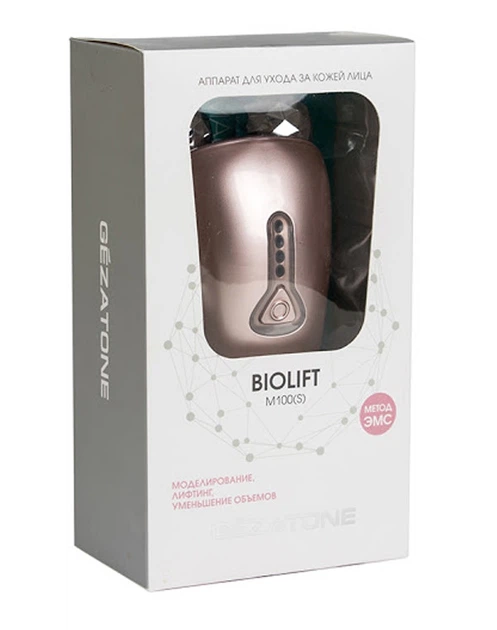 Прибор для ухода за лицом "микротоки и миостимуляция" Biolift m100, Gezatone - изображение 3
