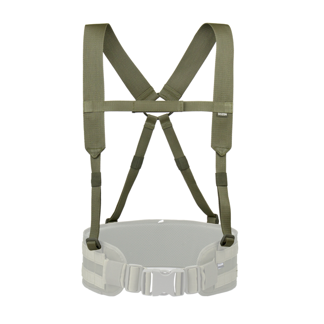 Лямки для РПС Dozen Tactical Belt Straps "Olive" - зображення 1