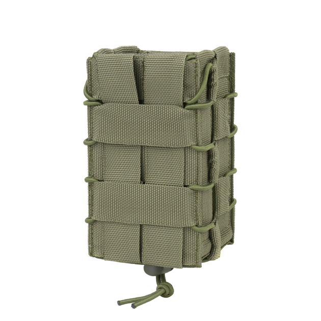 Підсумок для магазинів АК подвійний (відкритий) Dozen AK Pouch 2 Magazines Fast Access "Woodland Camo" - Фото 2 Підсумок для магазинів АК подвійний (відкритий) Dozen AK Pouch 2 Magazines Fast Access "Woodland Camo" - зображення 2