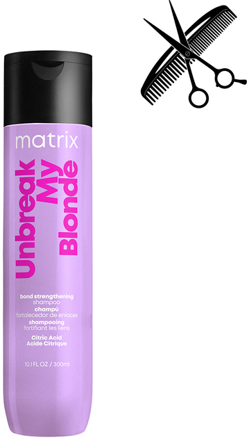 Акція на Професійний шампунь Matrix Total Results Unbreak My Blonde для зміцнення волосся 300 мл від Rozetka