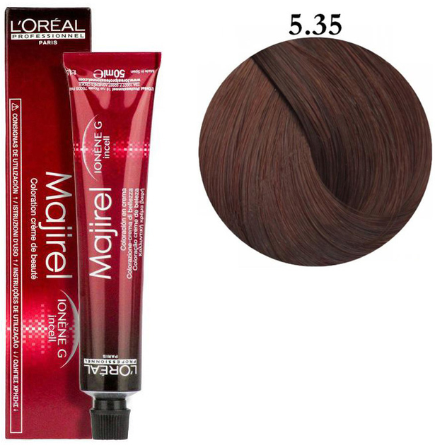 Farba do włosów L’Oreal Professionnel Paris Majirel 5.35 50 ml (3474634002278) - obraz 2