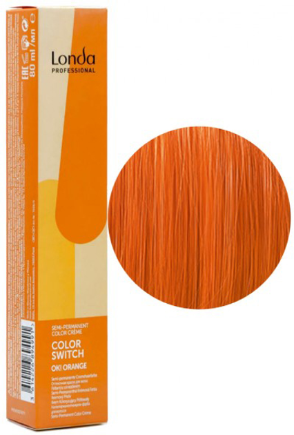 Barwnik koloryzujący Londa Professional Color Switch Semi Permanent Color Creme Ok! Orange 80 ml (3614226894991) - obraz 1