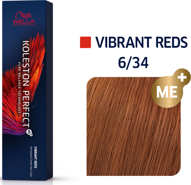 Farba do włosów Wella Professionals Koleston Perfect Me+ Vibrant Reds 6/34 60 ml (8005610647029) - obraz 2