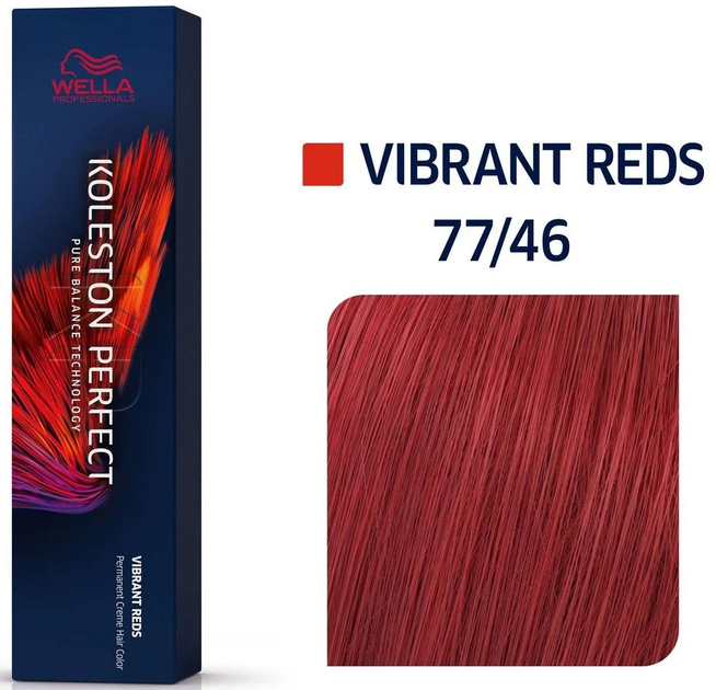 Фарба для волосся Wella Professionals Koleston Perfect Me+ Vibrant Reds 77/46 60 мл (8005610628660) - зображення 2