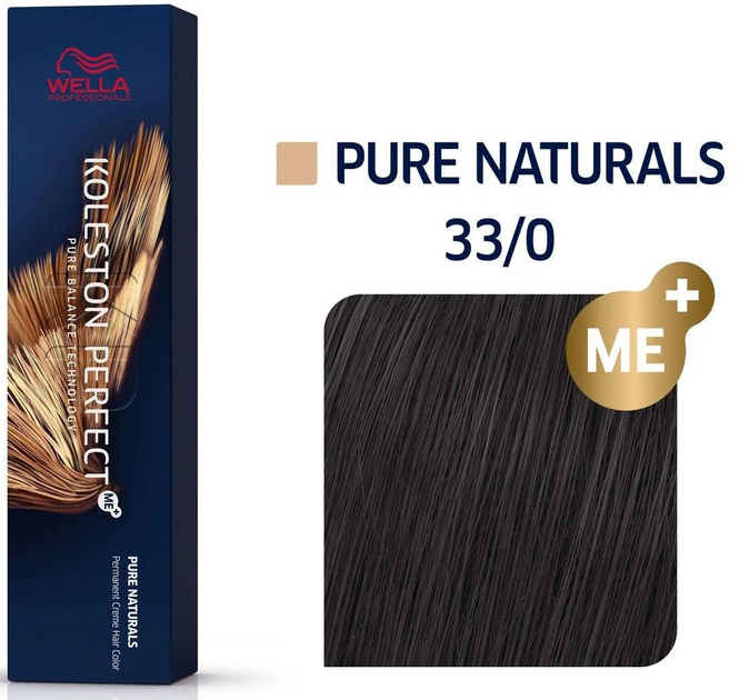 Farba do włosów Wella Professionals Koleston Perfect Me+ Pure Naturals 33/0 60 ml (8005610628318) - obraz 2