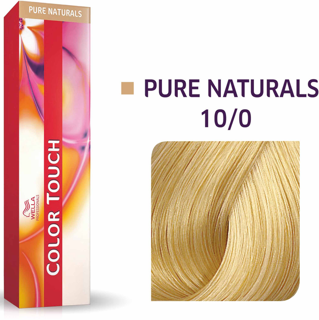 Фарба для волосся Wella Professionals Color Touch Pure Naturals 10/0 60 мл (4015600044183) - зображення 2