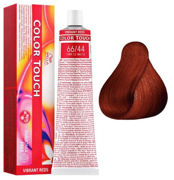 Фарба для волосся Wella Professionals Color Touch Vibrant Reds 66/44 60 мл (4015600037116) - зображення 1