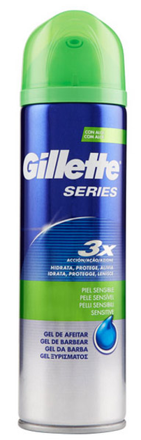 Гель для гоління Gillette Series Shave Gel Sensitive Skin 200 мл (7702018616855) - зображення 1