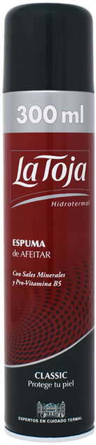 Pianka do golenia La Toja Classic Shaving Foam Spray 300 ml (8410436249300) - obraz 1