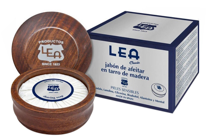 Mydło do golenia Lea Classic Shaving Cream In Wood Jar 100 ml (8410737003403) - obraz 1