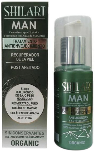 Płyn kosmetyczny po goleniu D'shila Emulsion Facial Post Afeitado 120 ml Shilart Man (8436002858417) - obraz 1