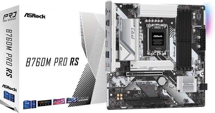 Материнська плата ASRock B760M PRO RS (s1700, Intel B760, PCI-Ex16) - зображення 5